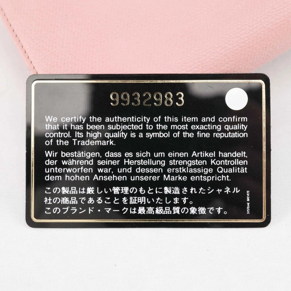 ❤️Chanel Classic Flap Long Wallet in Pink Caviar Leather❤️ - Picture 15 of 16